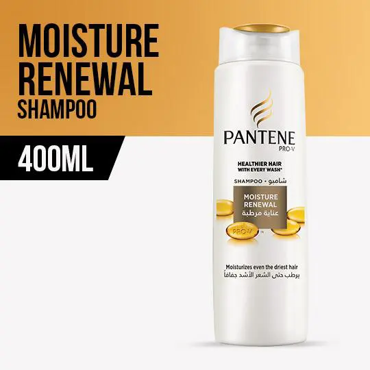 Pantene Moisture Renewal Shampoo (400ml) – Trynow.pk