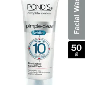 Ponds Pimple-Clear White Face Wash 50g