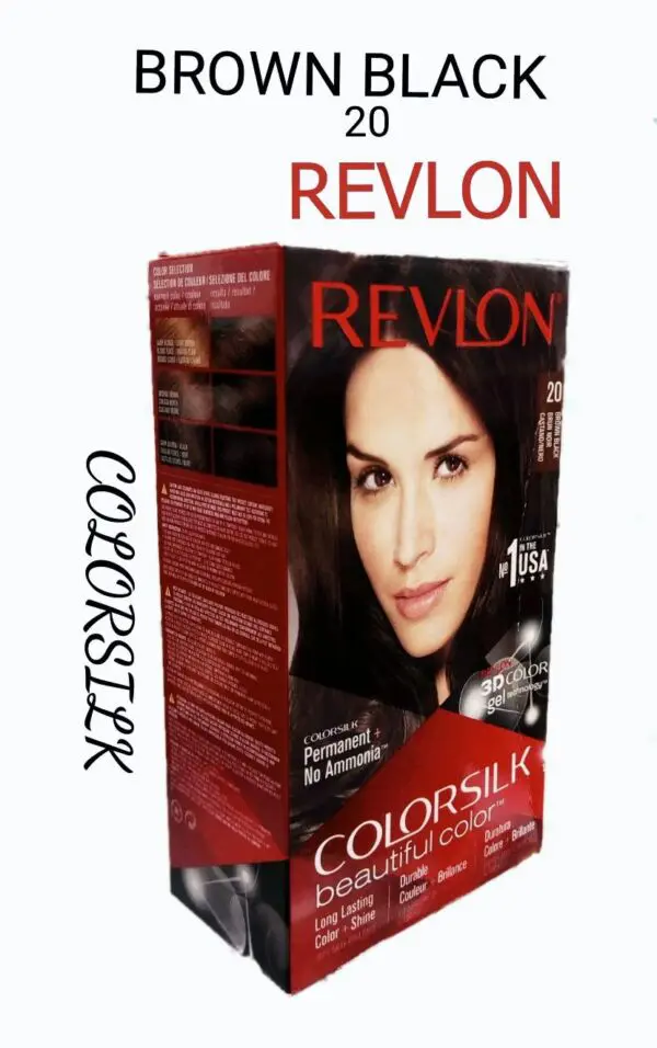 Revlon 3D color ( 20 BROWN BLACK)