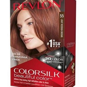Revlon Color Silk USA No - 55 Light Reddish Brown