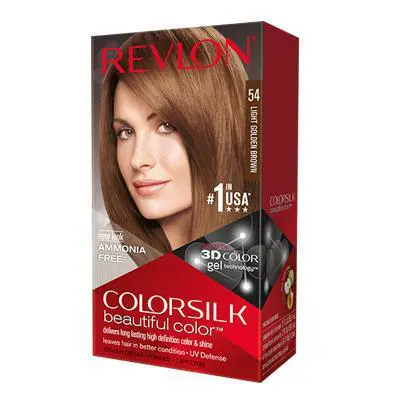 Revlon Colorsilk Beautiful Color 54 Light Golden Brown – Trynow.pk