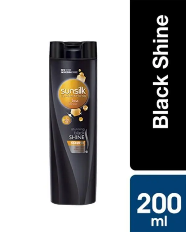 Sunsilk Shampoo Black Shine - 200ml