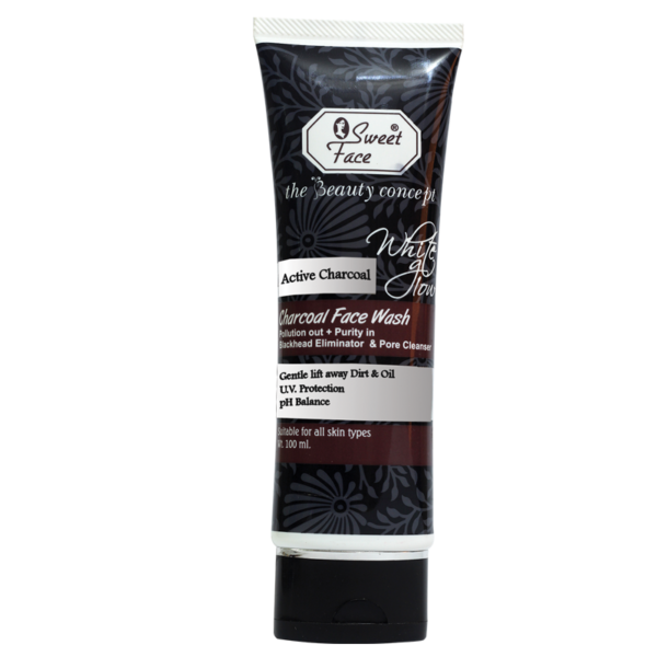 Sweet Face Active Charcoal Face Wash (90ml)