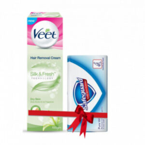 Veet Hair Removing Creme +Safeguard Soap