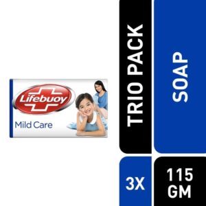 Trio Pack Lifebuoy Care Soap 112gm
