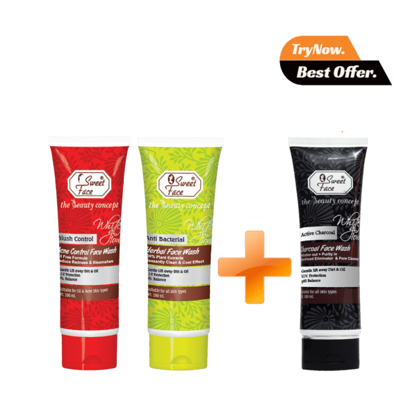 Buy 2 Sweet Face Face Washes With 1 Free Offer