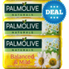 Palmolive Pack of 3 Natural Balanced Mild 70G Special-Deal