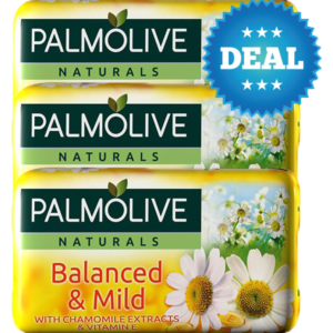 Palmolive Pack of 3 Natural Balanced Mild 70G Special-Deal