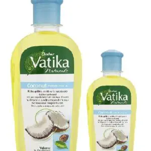 Vatika Naturals Coconut Volume & Thickness Enriched Hair Oil - 100Ml