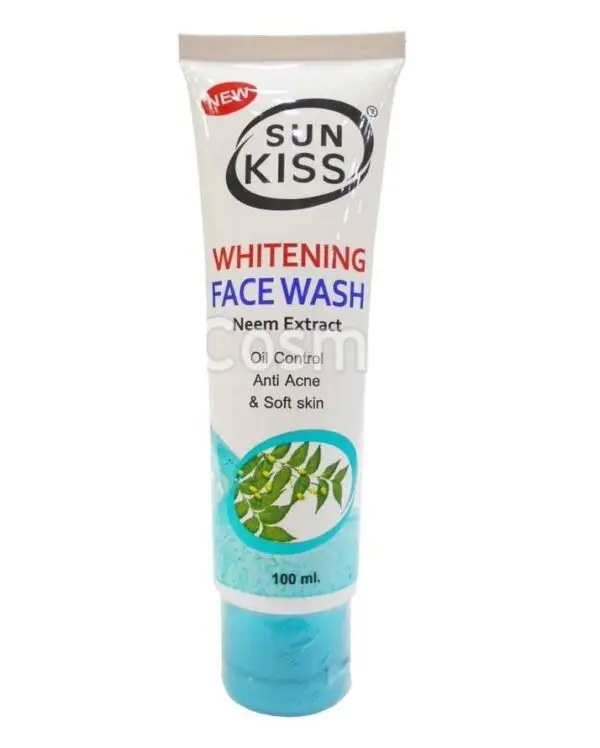 Sunkiss Whitening Face Wash (Neem Extract) 100ml