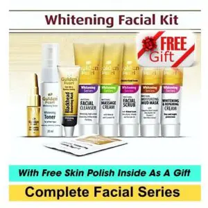 Whitening Facial Kit - 9 Pcs Complete Facial Series