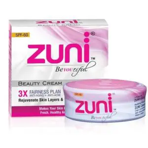 Zuni Beauty Cream 3x Fairness Anti-Aging + Anti-Acne