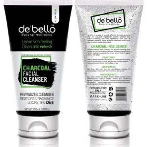 Debello Bright & Fair Charcoal Facial Cleanser (150ml)