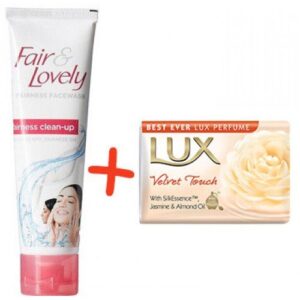 Fair and Lovely Face Wash 50g + Lux Soap