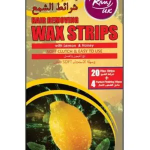 Rivaj Uk Lemon & Honey Wax Strip Pack