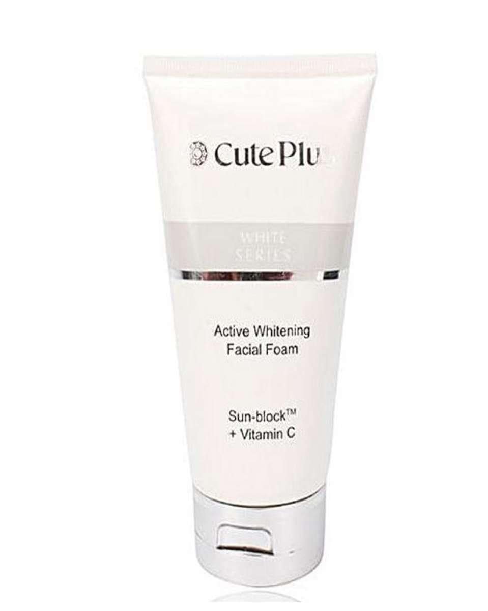 Pack Of 2 Cute Plus Intensive Lightening Scrub With Vitamin E & Fruit Acid  & White Series Active Whitening Facial Foam 150 Ml Price in Pakistan - View  Latest Collection of Face