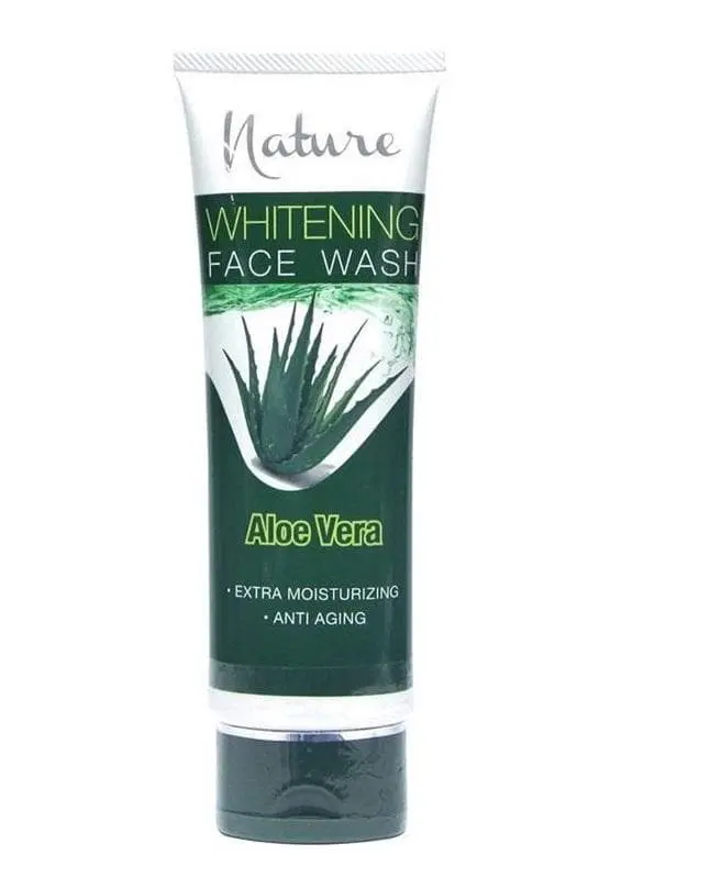 Nature Aloe Vera Whitening Face Wash 100gm Trynow.pk