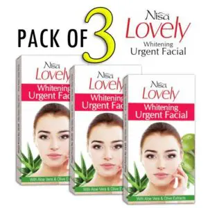 Nisa Lovely Urgent Facial Sachet (3Pcs)