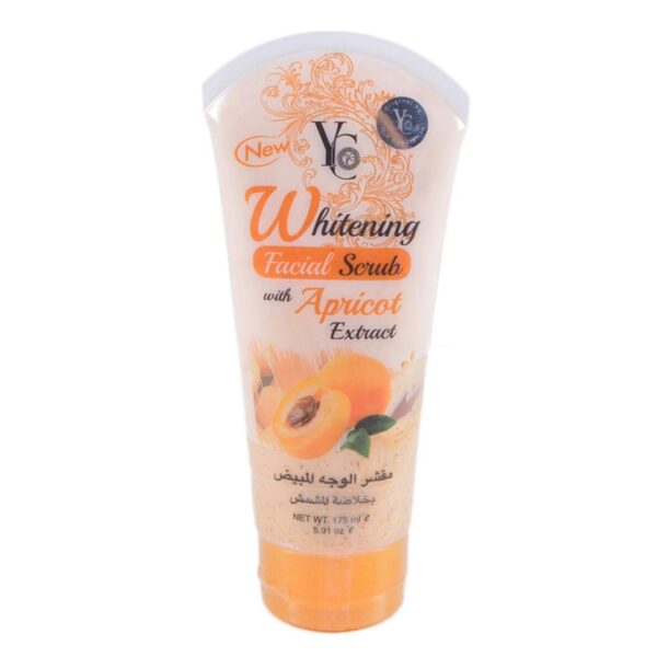 YC Whitening Facial Scrub Tube Apricot 175ml