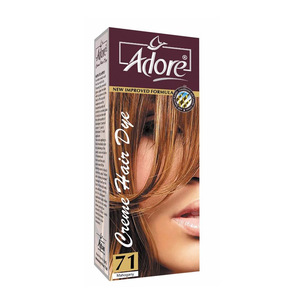 Adore Creme Hair Color 71-Mahogany 130g @ Best Prices – 