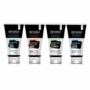 Debello Charcoal Series Kit (150ml) Pack of 4