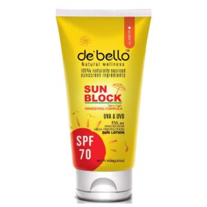 Debello Sunblock SPF70 (150ml)