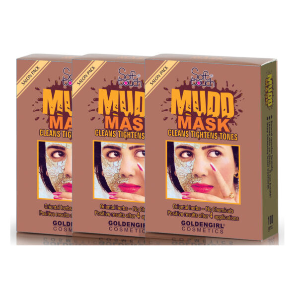 Golden Girl Mudd Mask 3pcs
