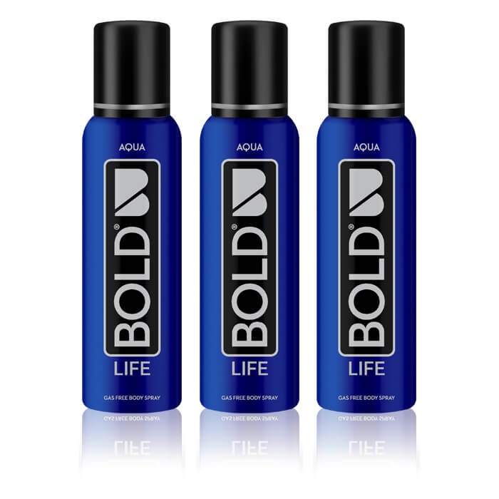 Bold Life Aqua Bodyspray 3pcs (Recommended) – Trynow.pk