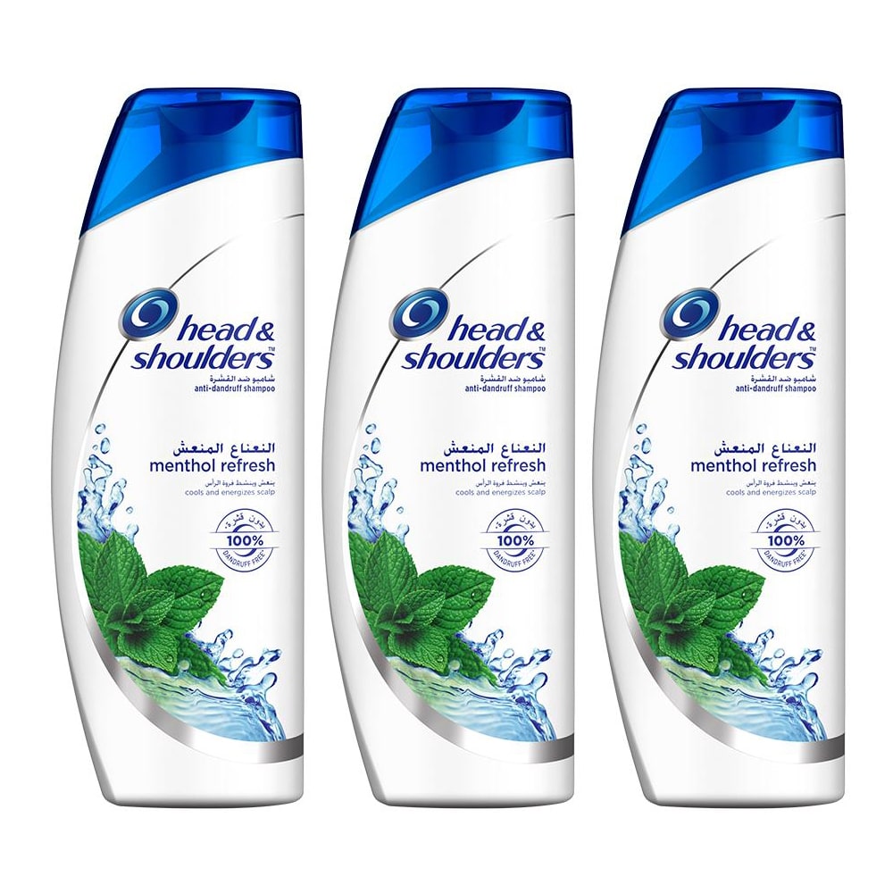 Head and Shoulders Menthol Refresh 200ml 3pcs – Trynow.pk