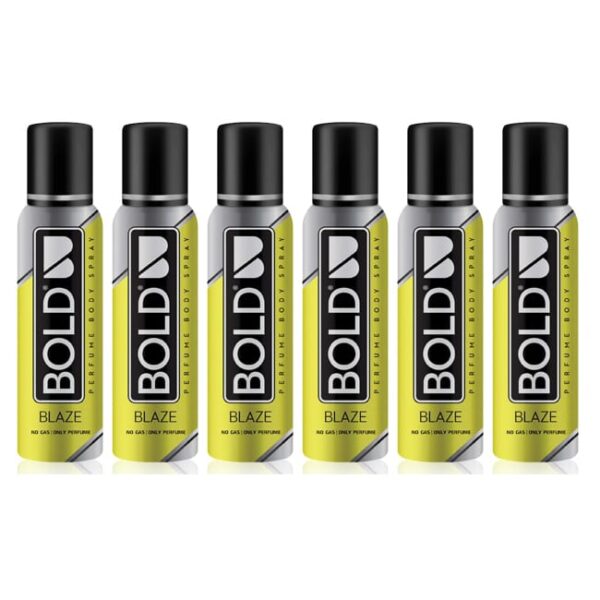 Bold Blaze Bodyspray 6pcs