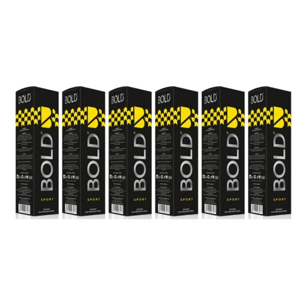 Bold Premium Sport Deodorant 6pcs