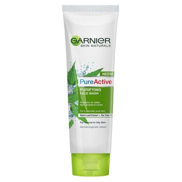 Garnier Skin Naturals Pure Active Neem Purifying Face Wash 50ml