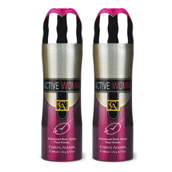 Active Women Body Spray (200ml) Combo Pack