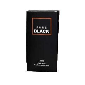 alhuda pure black perfume