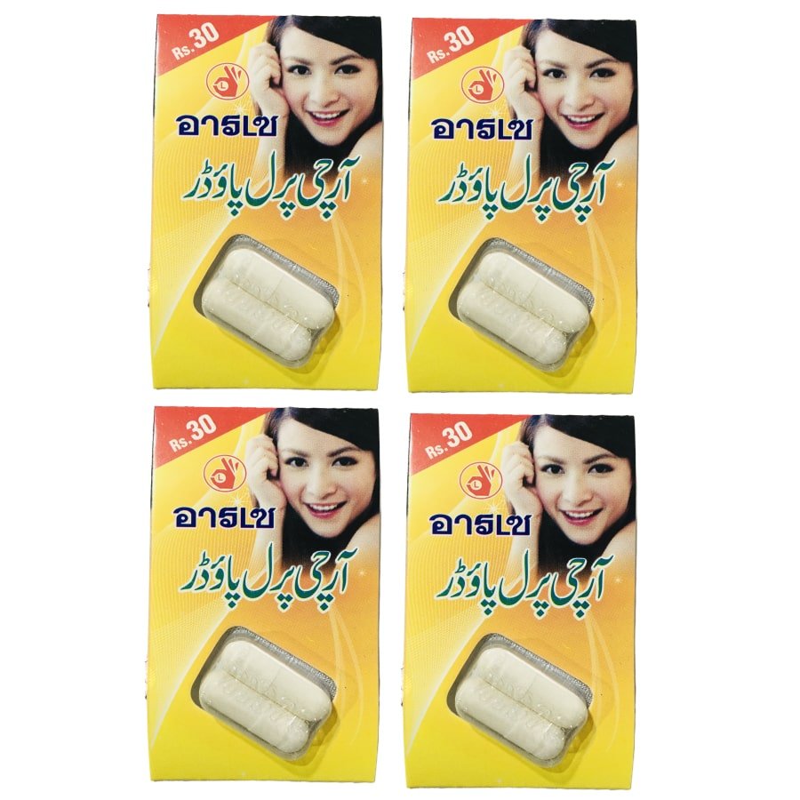 Pack of 4 Arche Pearl Whitening Powder Capsules Trynow.pk