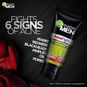 Garnier Men Acno Fight Face Wash Acne Removal (50ml)
