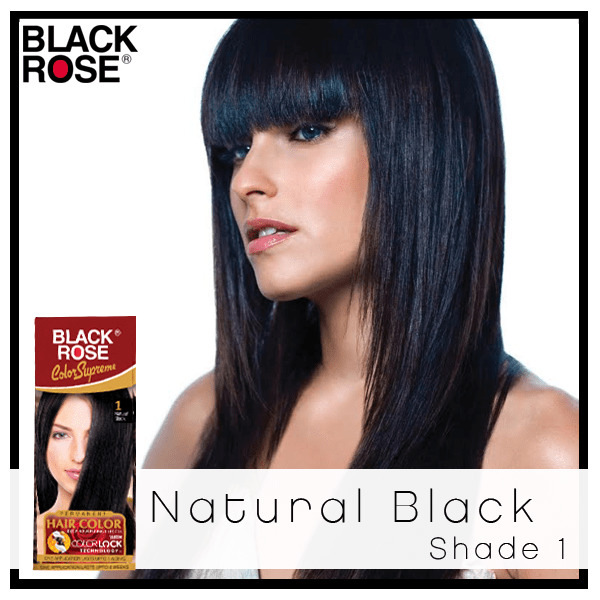 Black Rose Supreme Hair Color Natural Black – 
