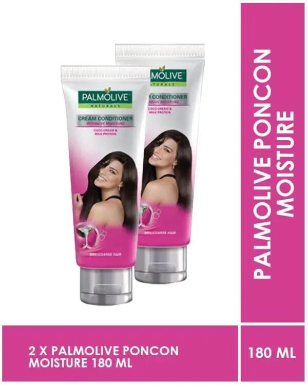 Palmolive Natural Intensive Moisture Conditioner 180ML Pack Of 2