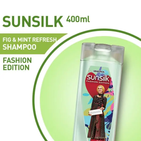 Sunsilk Fig and Mint Refresh Shampoo 400ml