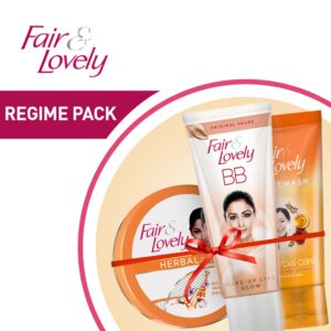 Beauty Pack (Fair & Lovely Herbal Facewash 50gm + Fair & Lovely BB Cream 18gm + Fair & Lovely Herbal Cream 70ml)