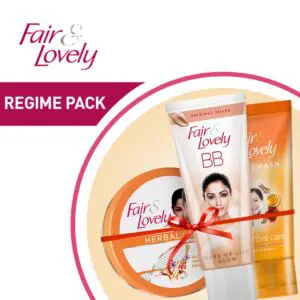 Beauty Pack (Fair & Lovely Herbal Facewash 50gm + Fair & Lovely BB Cream 18gm + Fair & Lovely Herbal Cream 70ml)