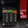Buy 3 BOLD Premium and Get 33% OFF Rs1200