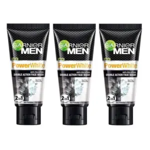 Garnier Men Power White Face Wash (50ml) Pack of 3