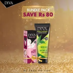 Buy any Diva Face wash 75ml and 1 Diva Fairness Cream 25gm Rs290-min