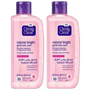 Combo of Clean & Clear Natural Bright Face Wash 100ml Rs700-min