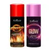 Combo of Kasual Blaze Glow Bodyspray 150ml Rs500-min