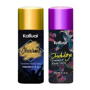 Combo of Kasual Charisma Indulge Bodyspray 150ml Rs500-min