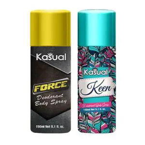 Combo of Kasual Force Keen Bodyspray 150ml Rs500-min