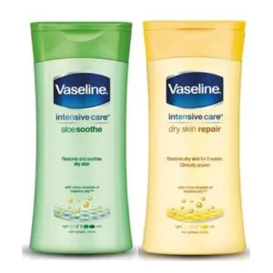 Combo of Vaseline Aloe Sooth Coco Butter Lotion Indonesia 100ml Rs300-min