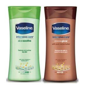 Combo of Vasline Instensive Coco Butter Lotion 200ml Rs500-min